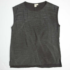 Parachute Scoop Blouse - Charcoal