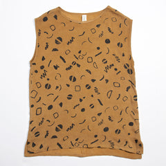 Moves Scoop Neck Blouse - Saffron