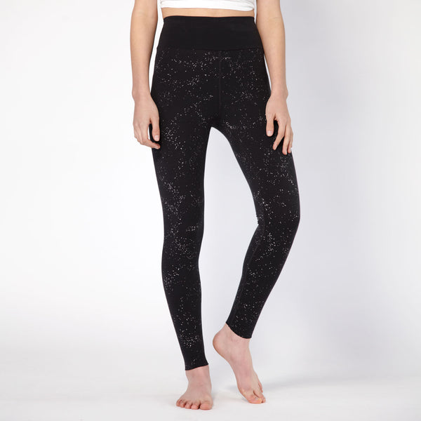 Shattered High Rise Leggings - Black