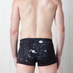 Glow-in-the-Dark Solar System Men's Trunks