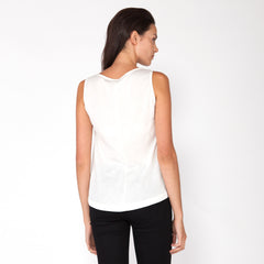 Sails Boatneck Tank - White